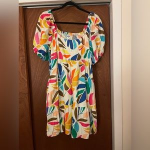 Tabitha Brown colorful dress